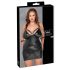 Cottelli Plus Size - vestido com algemas (preto) - 2XL