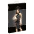 Noir - Vestido brilhoso com decote halter (preto)