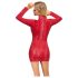 Cottelli - Mini Vestido Estampa Cobra (Vermelho)