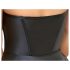 Cottelli - Mini Vestido Brilhante com Saia Plissada (preto)