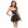 Noir Libido - Vestido Mini Fosco (Preto)