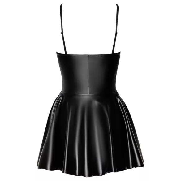 Noir Libido - vestido curto sexy - acabamento fosco - preto