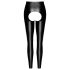 Noir - Leggings Pretos Abertos e Brilhantes