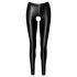Noir - Leggings Pretos Abertos e Brilhantes - L