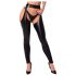Noir - meias brilhantes - chaps (preto)