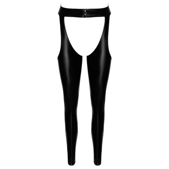 Noir - meia calça chaps brilhante - preta - L