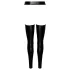 Noir - meia calça chaps brilhante - preta - L