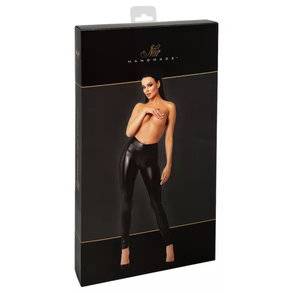 Noir - leggings brilhante feminino - preto - L