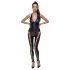 Cottelli Party - macacão sexy com alças (preto) - XL