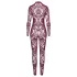Noir Kink Royal - bodystocking transparente - vermelho - L