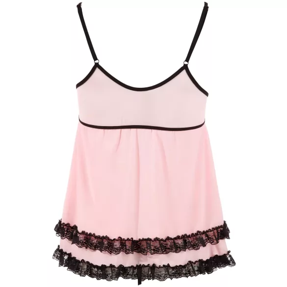 Cottelli - babydoll sensual com babados - lingerie feminina - XXL