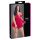 Cottelli Plus Size - elegante babydoll de renda (vermelho) - 3XL