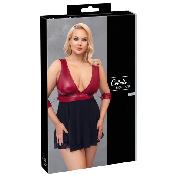 Cottelli Bondage Tamanho Grande - Babydoll (vermelho)
