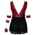 Cottelli Bondage Tamanho Grande - Babydoll (vermelho)