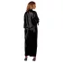 Cottelli - robe feminina cetim preto - L/XL