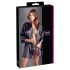 Cottelli - robe curta de cetim e renda (preto) - L/XL