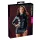 Cottelli - blusa feminina manga longa brilhante - preto - XL