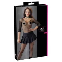 Cottelli - saia mini plissada - preta
