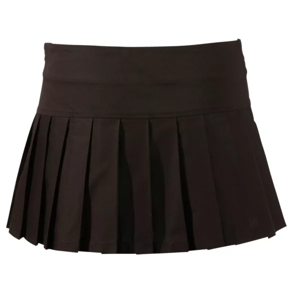 Cottelli - saia mini plissada - preta - M