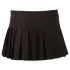Cottelli - saia mini plissada - preta - M