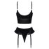 Black Level - conjunto com alças cruzadas (preto)