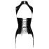 Black Level - lingerie aberta com cinta-liga - preto