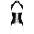 Black Level - Top aberto com cinta-liga (preto) - XL