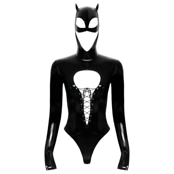 Black Velvet - body Batwoman manga longa (preto) - XL