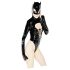 Black Velvet - body Batwoman manga longa (preto) - XL