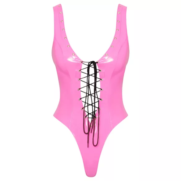 Black Level - body de vinil para mulher (rosa) - L