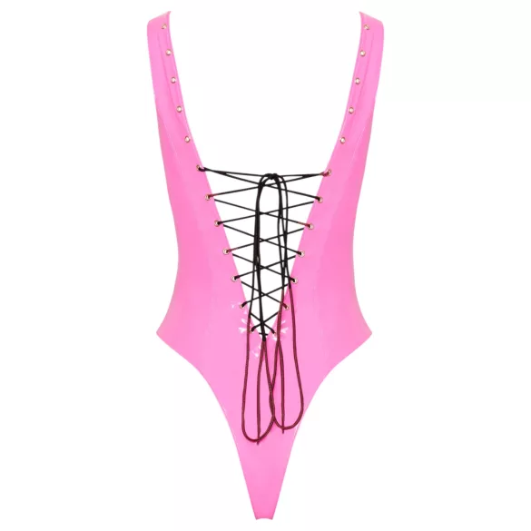 Black Level - body de vinil para mulher (rosa) - L