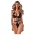 Obsessive - body com tiras - preto - L/XL