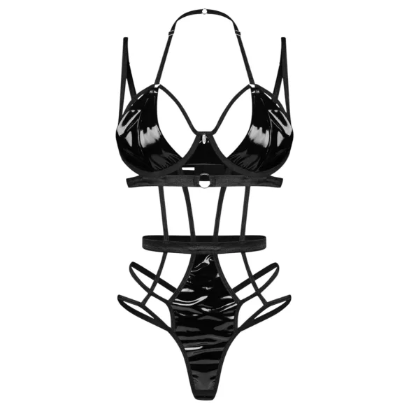 Obsessive - body com tiras - preto - L/XL