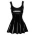 Noir - vestido mini franzido (preto)