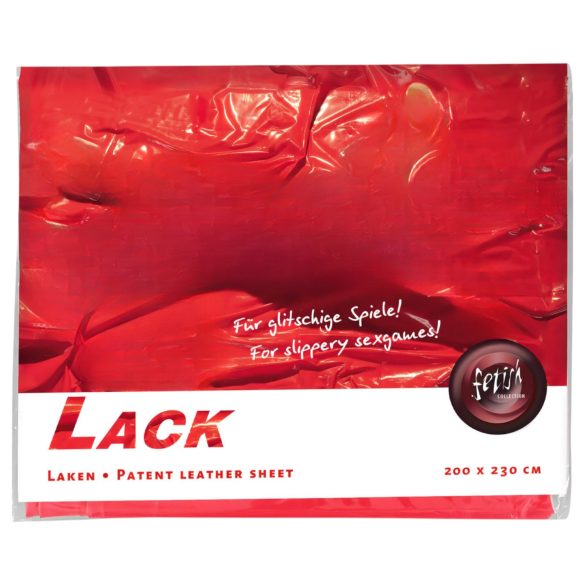 Lençol de verniz - 200x220cm (vermelho)