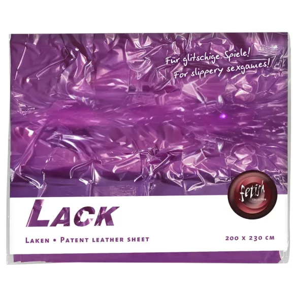 Fetiche - Lençol de verniz - 200x220 cm (roxo)