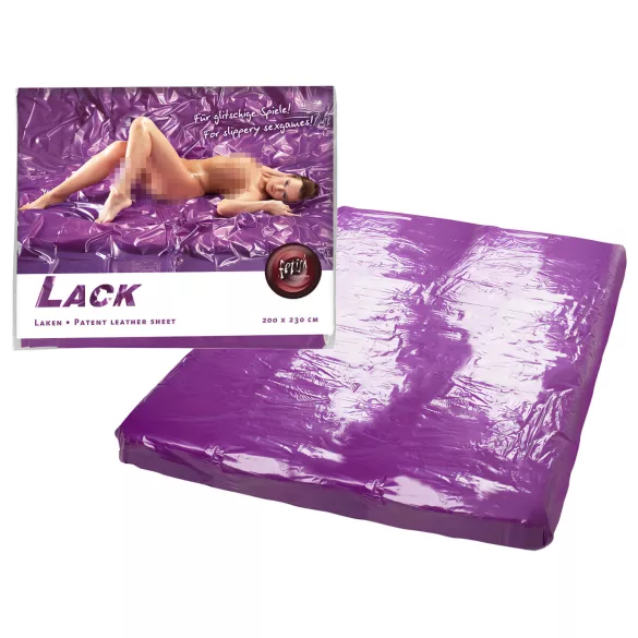 Fetiche - Lençol de verniz - 200x220 cm (roxo)