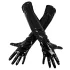 Black Level - luva vinil brilhante - preto