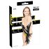 Black Level - Luvas de verniz extra longas (preto)