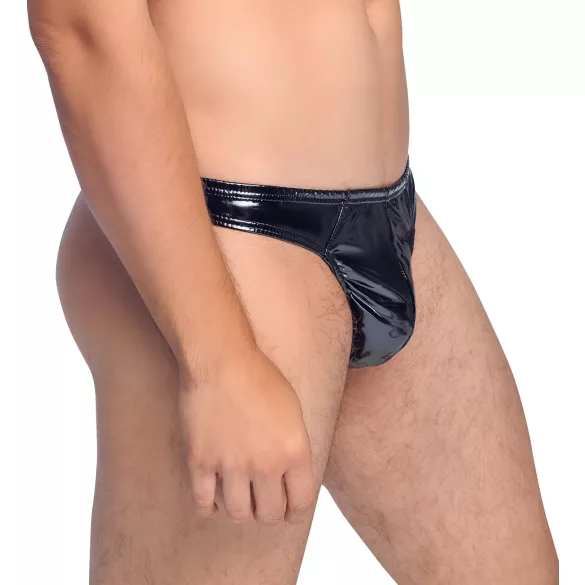 Black Level - tanga masculino clássico - vinil preto