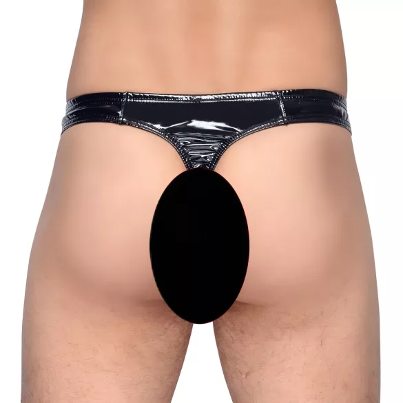 Black Level - tanga masculino clássico - vinil preto
