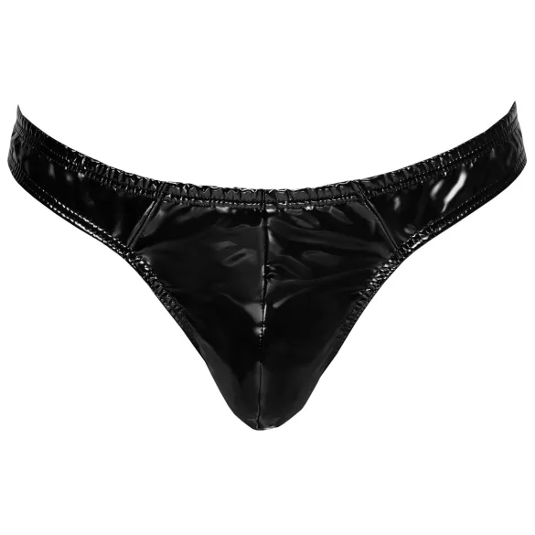 Black Level - tanga masculino clássico - vinil preto - M