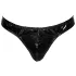 Black Level - tanga masculino clássico - vinil preto - M