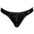 Black Level - tanga masculino clássico em látex (preto) - L