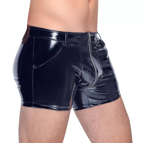 Black Level - cueca masculina vinil com bolso lateral - preta - M