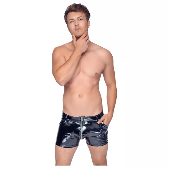 Black Level - cueca masculina vinil com bolso lateral - preta - M