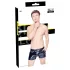 Black Level - cueca masculina vinil com bolso lateral - preta - XL
