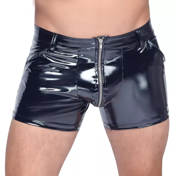 Black Level - cueca masculina vinil com bolso lateral - preta - XL
