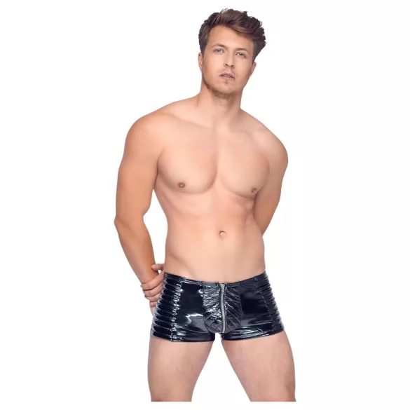 Black Level - short masculino zíper - preto
