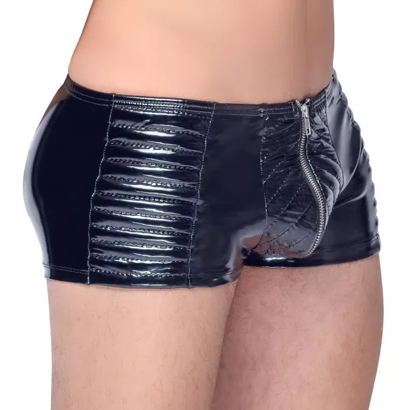 Black Level - short masculino zíper - preto - M